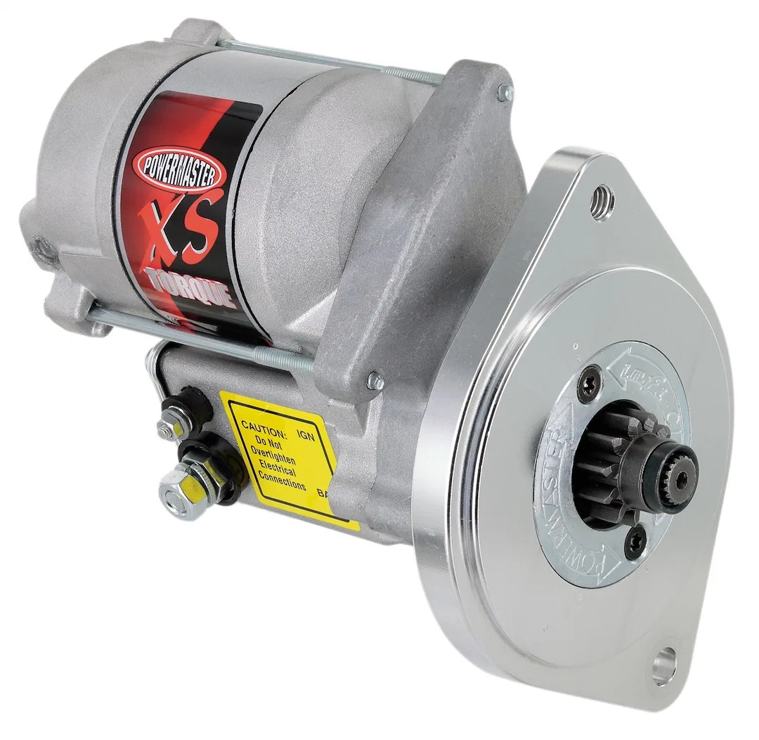 9505 – POWERMASTER Starter, High-Torque Starter 4.4:1 Gear Reduction Ratio Natural Finish